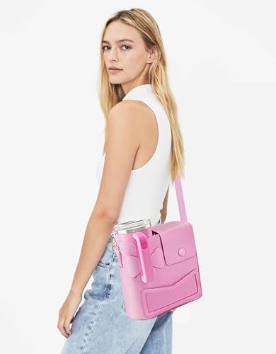 BBIQI Stanley Cup Purse Outdoor Portable Crossbody Water Cup Storage Bag for Stanley Bag with Strap - Image 3