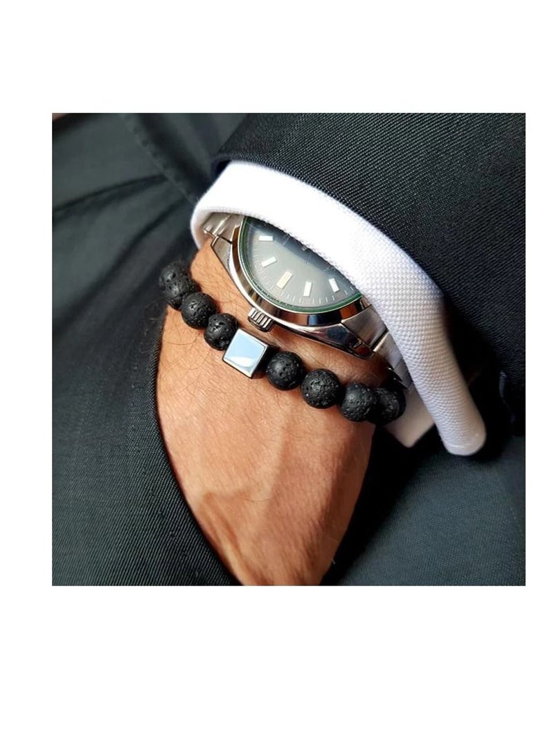Miracle Empire Fashion Distance Couples Bracelets for Men and Women Beads  - Image 3