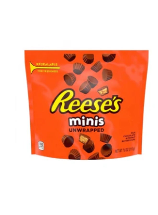 Reese's Milk Chocolate Peanut Butter Cups – Value Pack 185g – The Ultimate Iconic Sweet & Salty Blend - Image 1