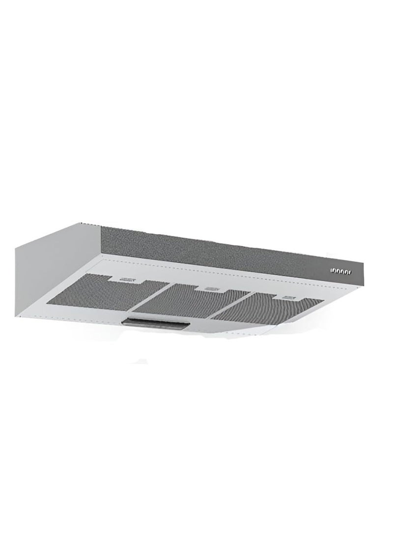 Hans - Wall Mount Cooker HOOD 90 cm Max Air extraction 550 M³/h Two Motors Stainless Steel Silver - Image 1
