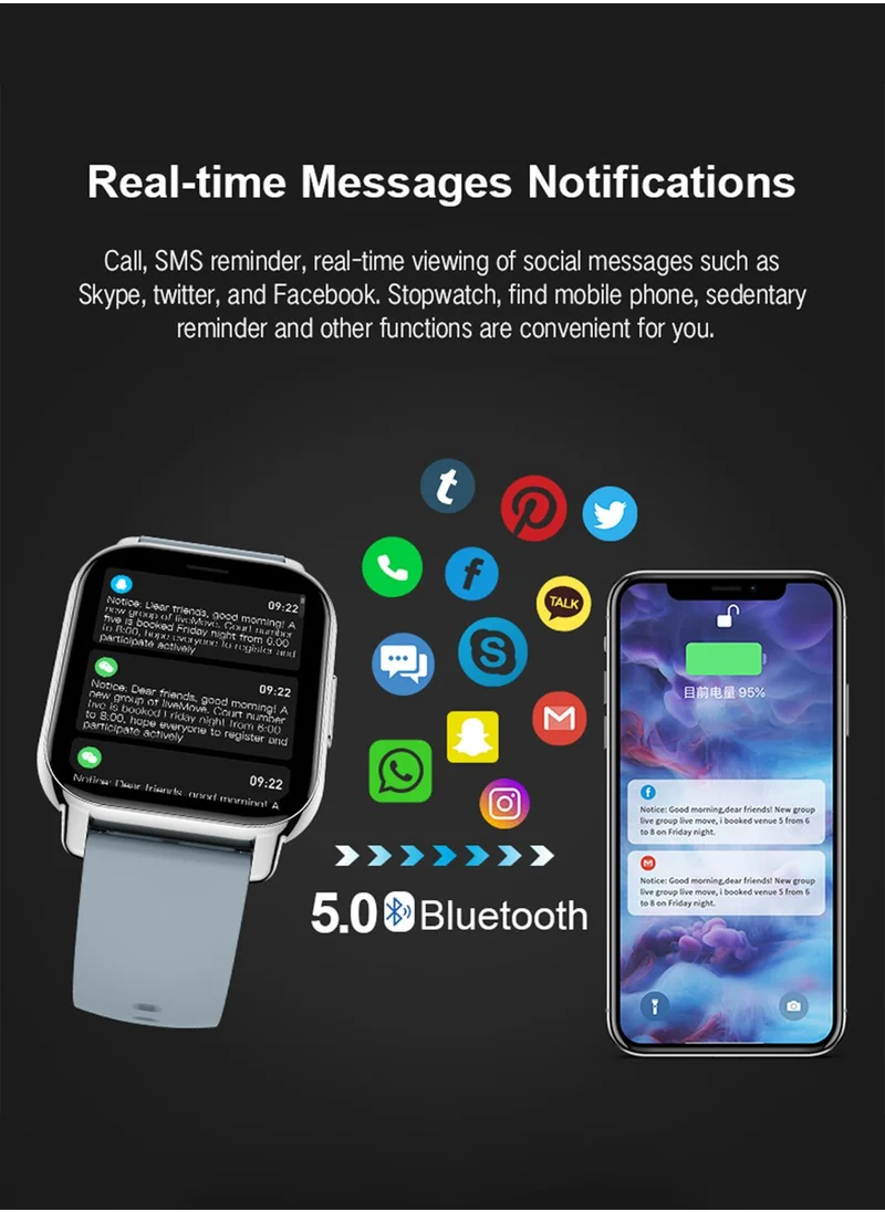 Seventy Five Smart Watch With Bluetooth Call,Multiple Health & Fitness Features