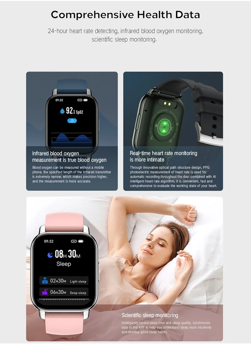 Seventy Five Smart Watch With Bluetooth Call,Multiple Health & Fitness Features