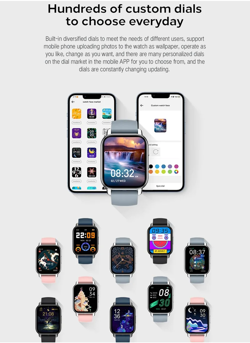 Seventy Five Smart Watch With Bluetooth Call,Multiple Health & Fitness Features