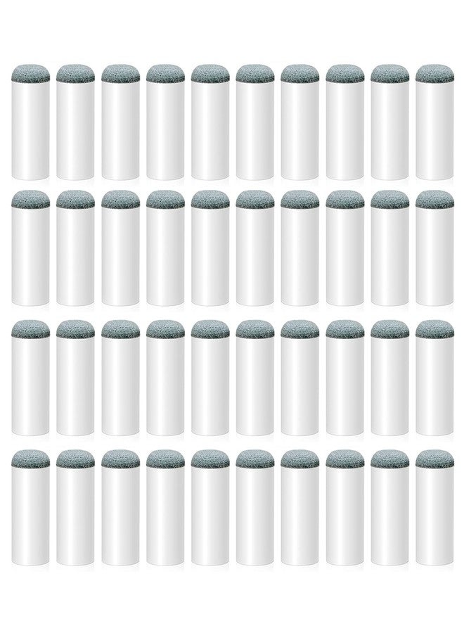 Aeenioy Snooker Cue Stick, Pool Stick Replacement Tips, 40 PCS 9mm Billiard Cue Tips for Game Maintenance, Professional Pool Cue Accessories, Cue Tips for Pool Stick - Image 1