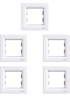 Schneider Asfora - Single Frame, White EPH5800121 5 Pieces (Pack of 5)  - Image 1