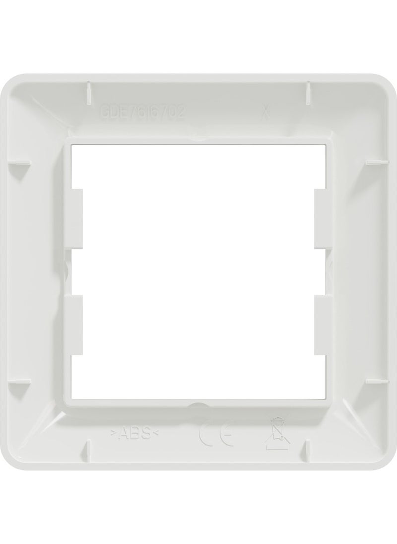 Schneider - Asfora - Single Frame, White EPH5800121 5 Pieces (Pack of 5) - Image 1
