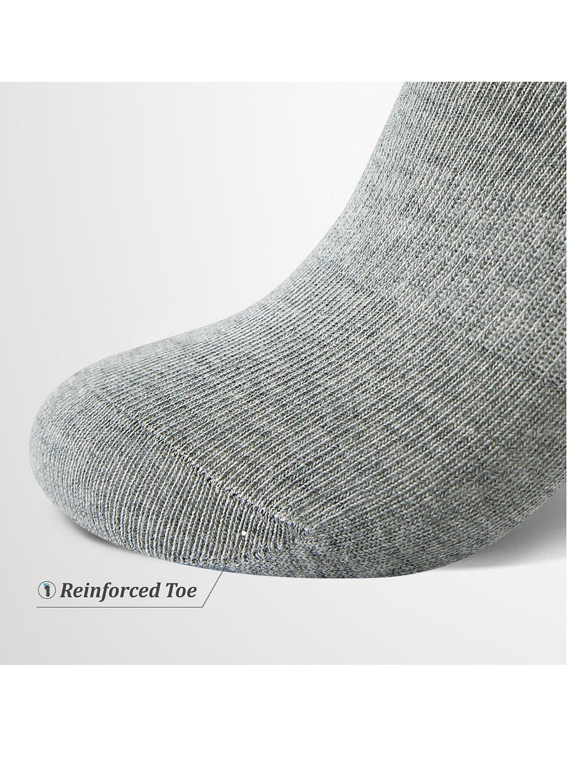 BORTONY 12 Pairs Low Cut Ankle Socks for Men/Women Thin Breathable Summer Comfort Low Cut Socks - Image 5