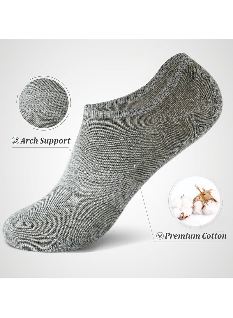 BORTONY 12 Pairs Low Cut Ankle Socks for Men/Women Thin Breathable Summer Comfort Low Cut Socks - Image 4