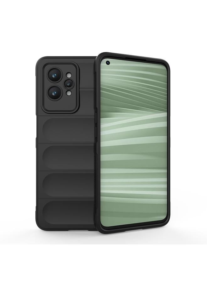 اس-توب جراب Realme GT2 Pro Magic Shield TPU + جراب هاتف من الفلانيل - Image 1