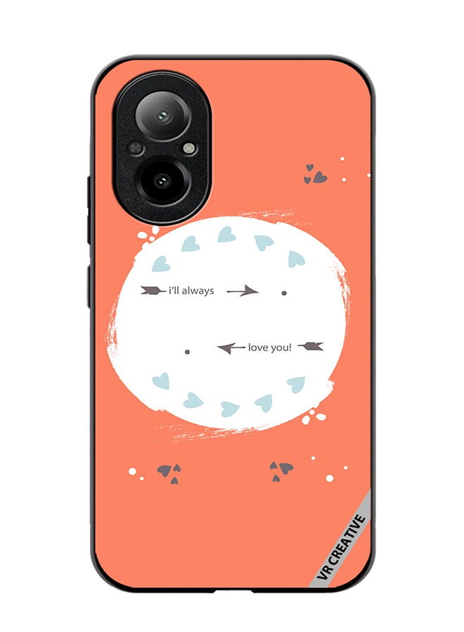 Protective Case Cover For Realme C67 4G I Will Always Love You Design Multicolour