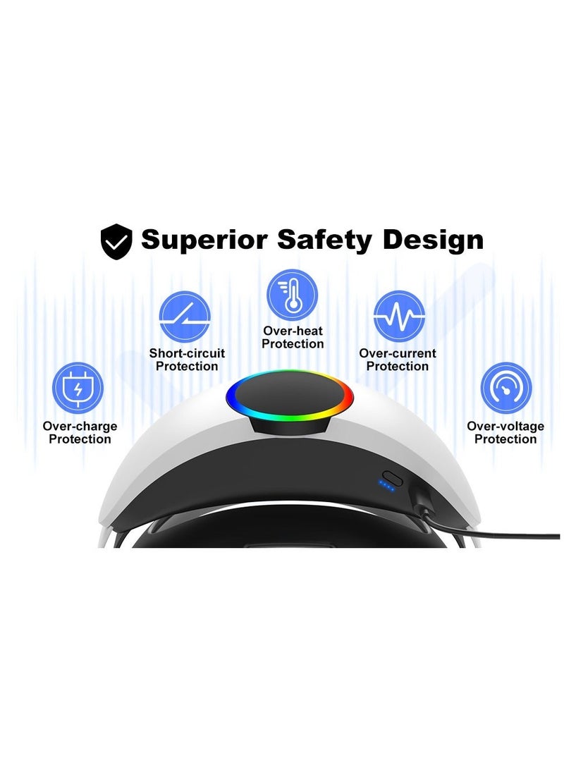 Adjustable Battery Head Strap for Oculus Quest 2 VR Headset Elite Strap 10000mAh Power Bank for Oculus Quest 2 Accessories - Image 5