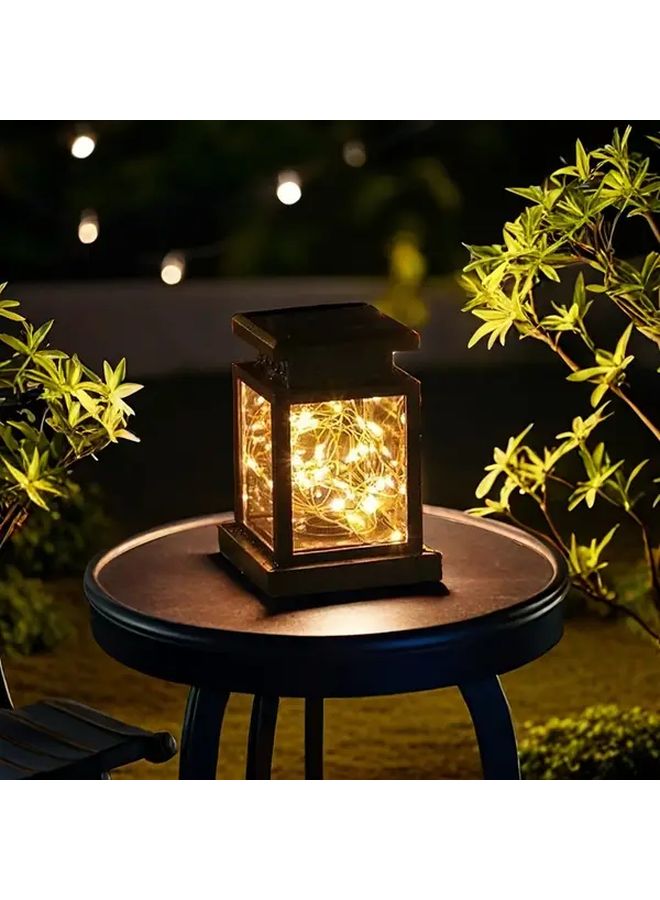 فانوس خارجي يعمل بالطاقة الشمسية ZY 020WA إضاءة تلقائية ملونة لديكور حديقة الفناء - Image 3