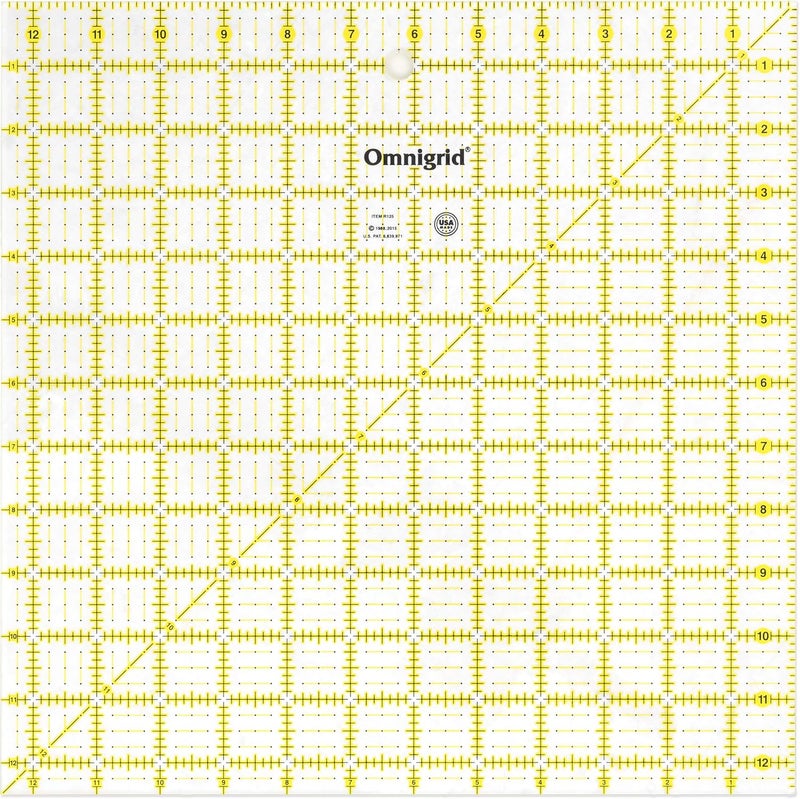 Omnigrid R45125S 12-1/2-Inch Square Quilting Ruler Value Pack - 4 Count - Image 2