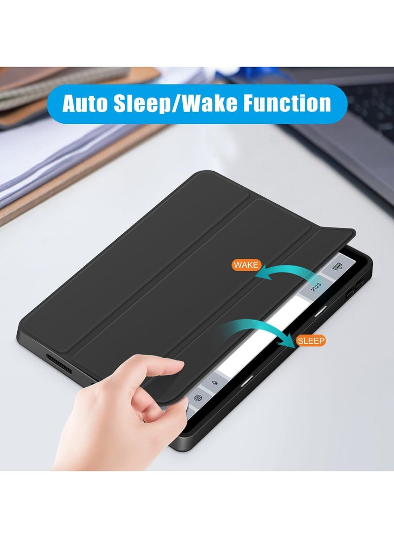 عام غطاء مناسب لـ Lenovo Tab M11 TB335FC 2025 - تصميم أكريليك ثلاثي الطيات - مقاوم للسقوط - تركيب دقيق - دعم قوي - Image 2