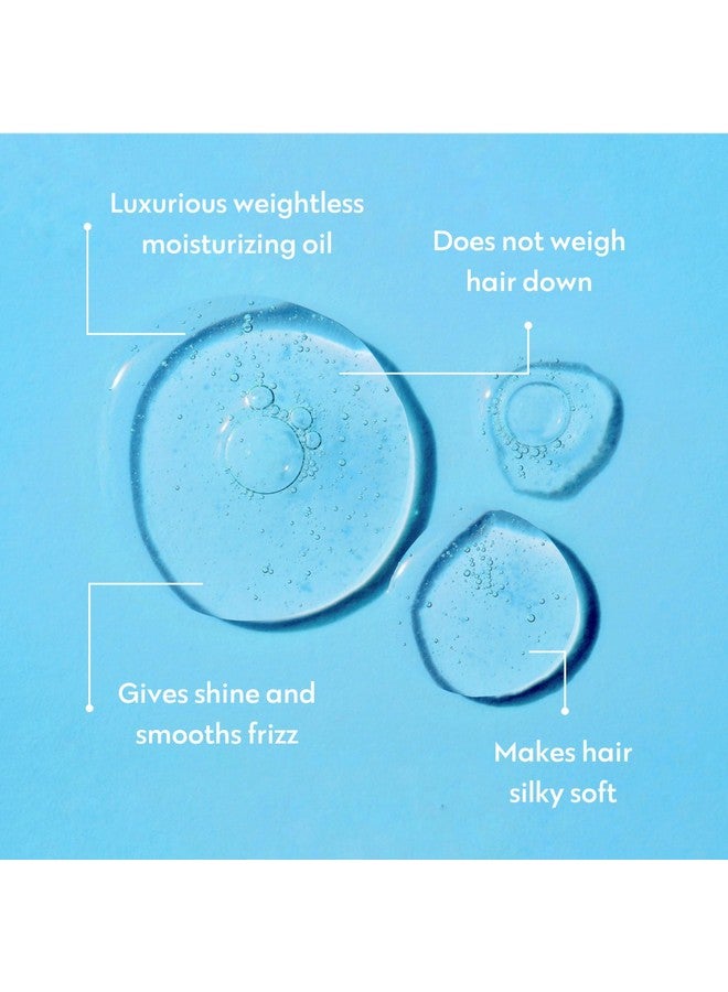 No nothing Hair Oil - Weightless Vegan Hair Serum for curly, frizzy, damaged or dry hair. Smoothing Anti frizz hair care control products. Paraben and sulfate free, fragrance-free - Image 2