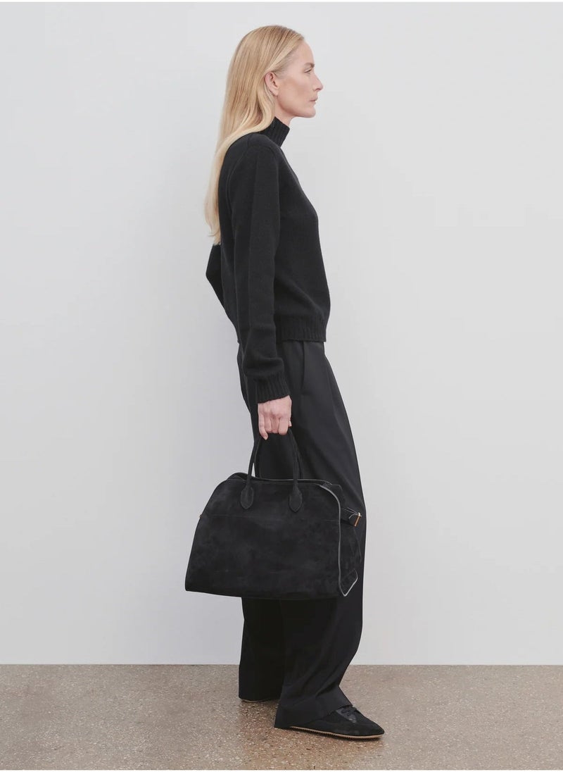TR - The Row Soft Margaux 15 suede tote bag - Image 1