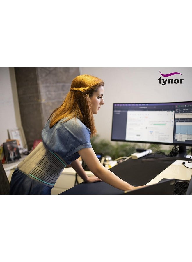 Tynor - TYNOR Lumbo Sacral Belt, Black, Medium, 1 Unit - Image 1