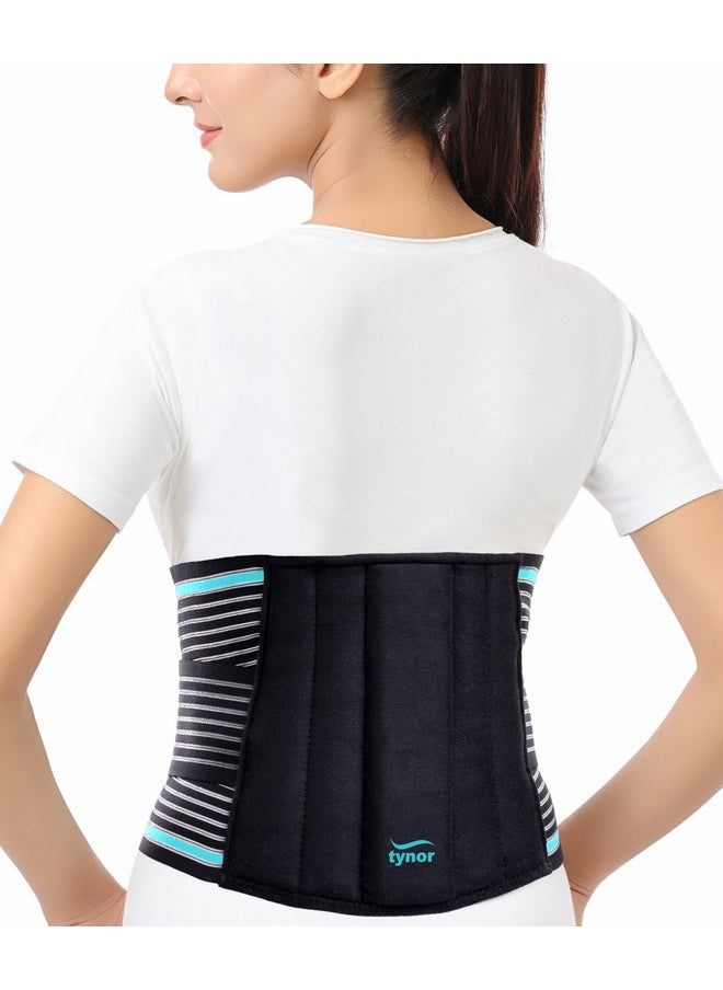 Tynor - TYNOR Lumbo Sacral Belt, Black, Medium, 1 Unit - Image 1