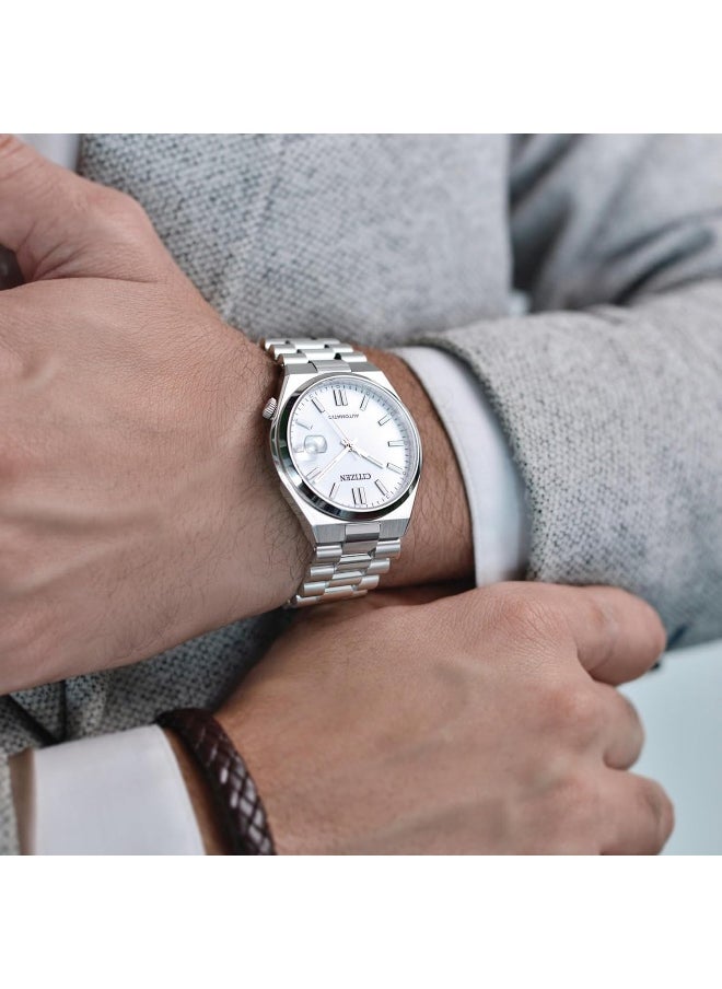 CITIZEN Men's Tsuyosa White Dial Automatic Watch - NJ0150-81A  - Image 5
