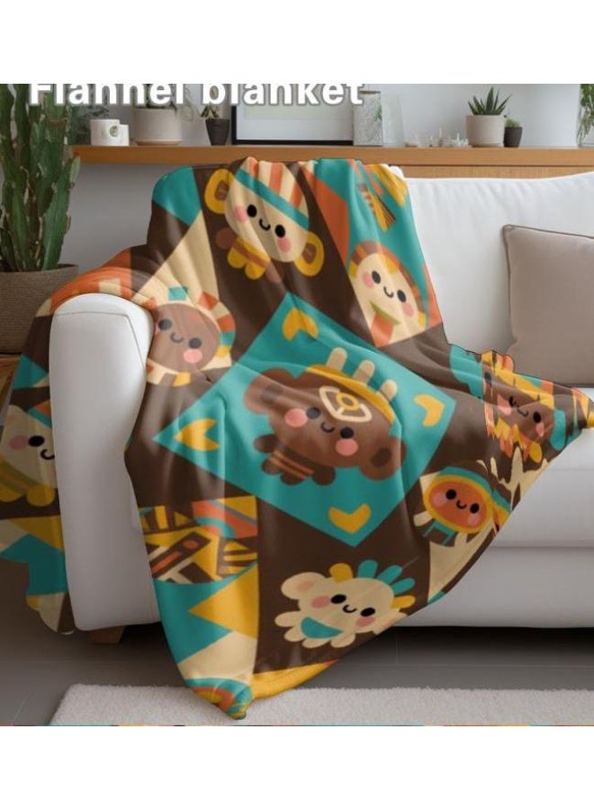 عام بطانية رقيقة من الفانيلا (حرارة ومريحة، ومناسبة للنوم واستخدام اللعبة والغبار والرمل) 150 سم * 200 سم - 257 - Image 4