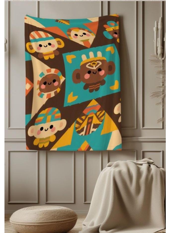 عام بطانية رقيقة من الفانيلا (حرارة ومريحة، ومناسبة للنوم واستخدام اللعبة والغبار والرمل) 150 سم * 200 سم - 257 - Image 1