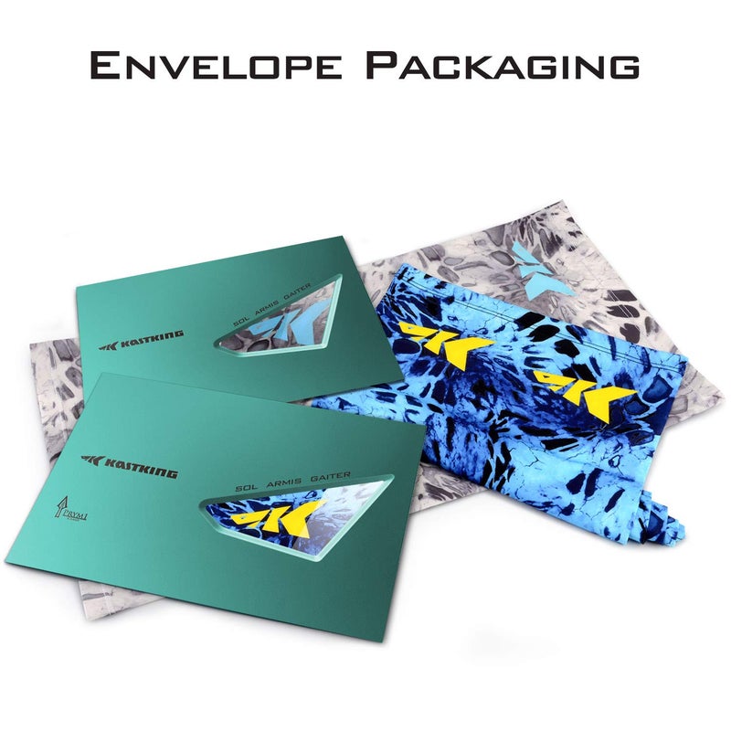 Kastking KastKing Sol Armis Neck Gaiter - UPF 50 Face Mask - UV Sun Protection Gaiter Sun Mask for Men & Women, Fishing, Hiking, Kayaking Mask, Prym1 Camo, Wildcat Purple,19x9.5 Inches - Image 5