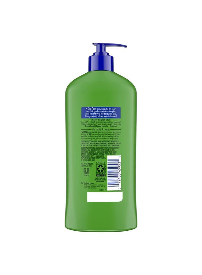Suave Silly Apple 3-in-1 Shampoo, Conditioner, Body Wash - Image 3