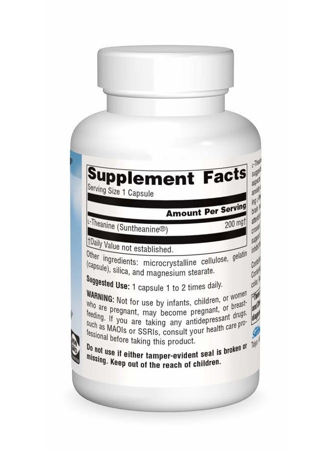 Source Naturals Serene Science L Theanine 200Mg Supplement 120 Capsules 120 Count - Image 3