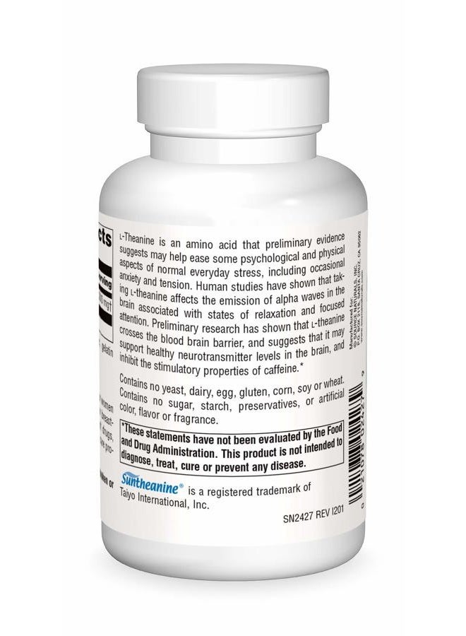 Source Naturals Serene Science L Theanine 200Mg Supplement 120 Capsules 120 Count - Image 2