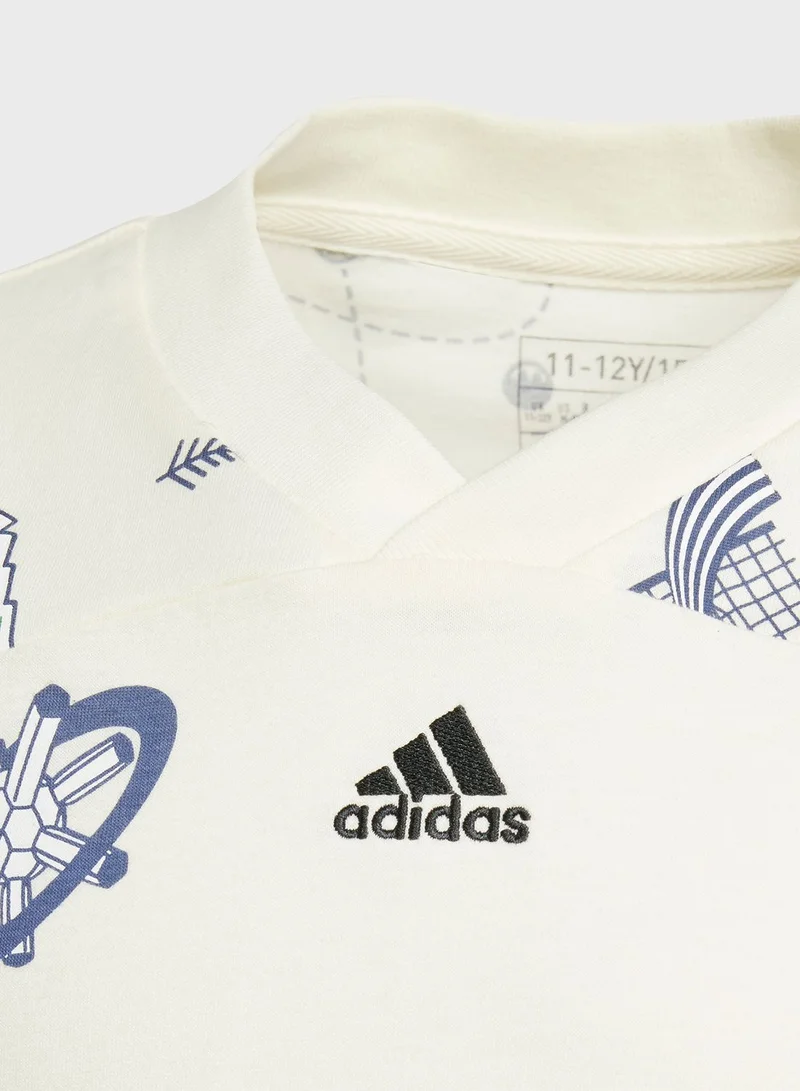 Adidas Kids Brand Luv T-Shirt
