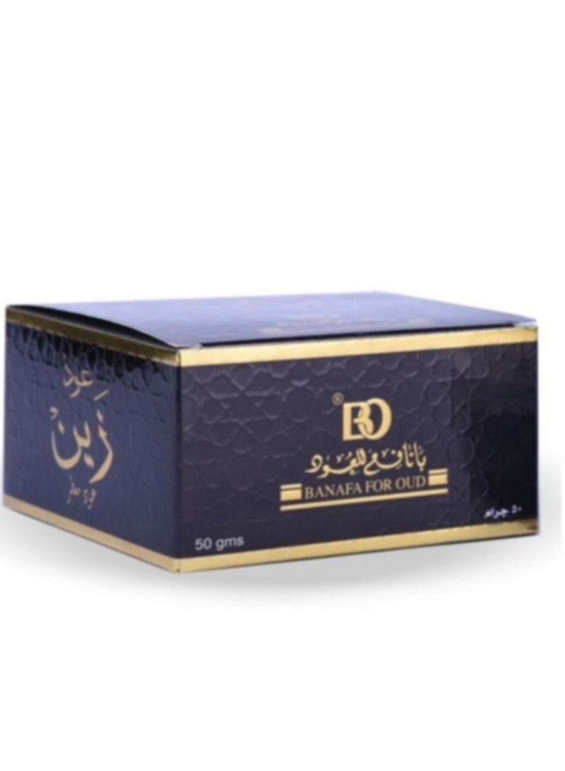 Banafa 11 Pieces Bakhoor Oud Zain 50g - Image 2