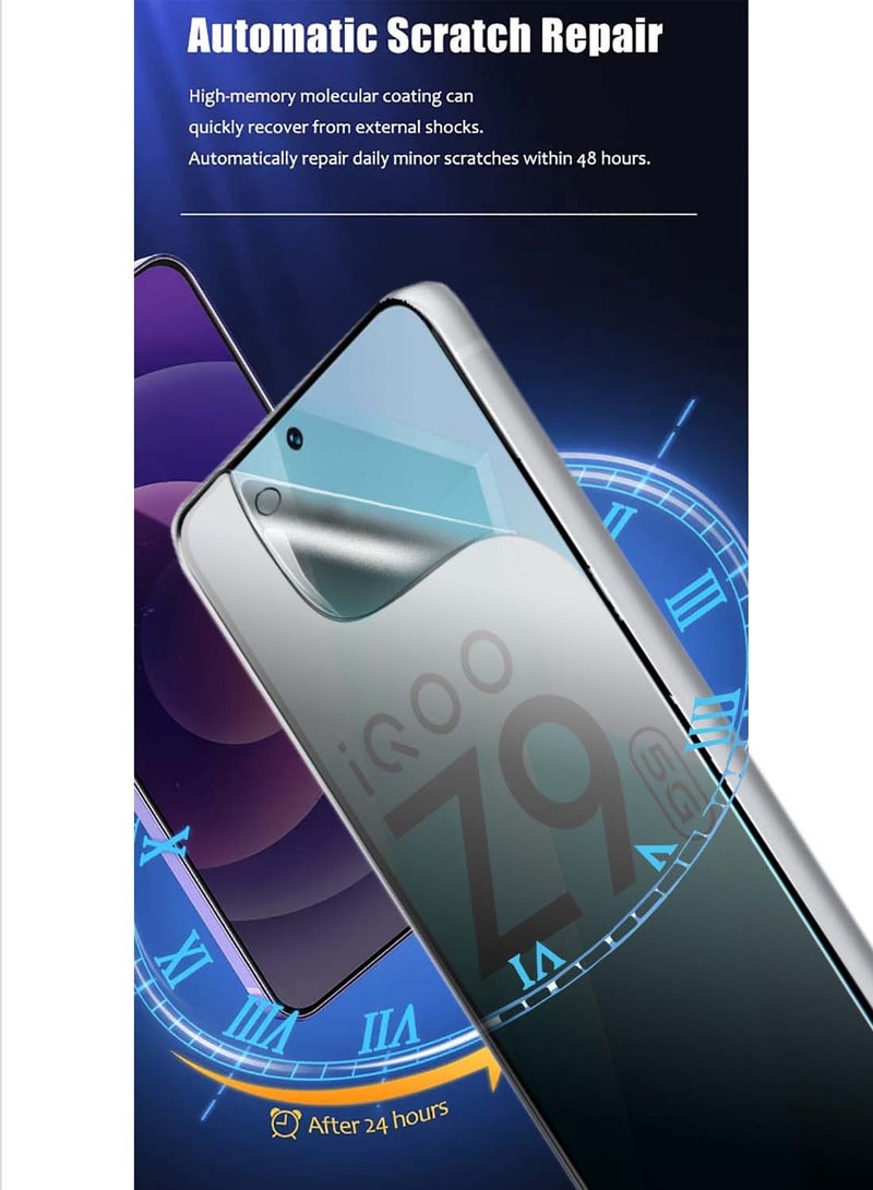 Yesido Vivo iQOO Z9 5G 2024 Yesido Premium Hydrogel Anti Spy / Anti Privacy Film Thin and Flexible Screen Protector (MSHFMP) - Clear - Image 5