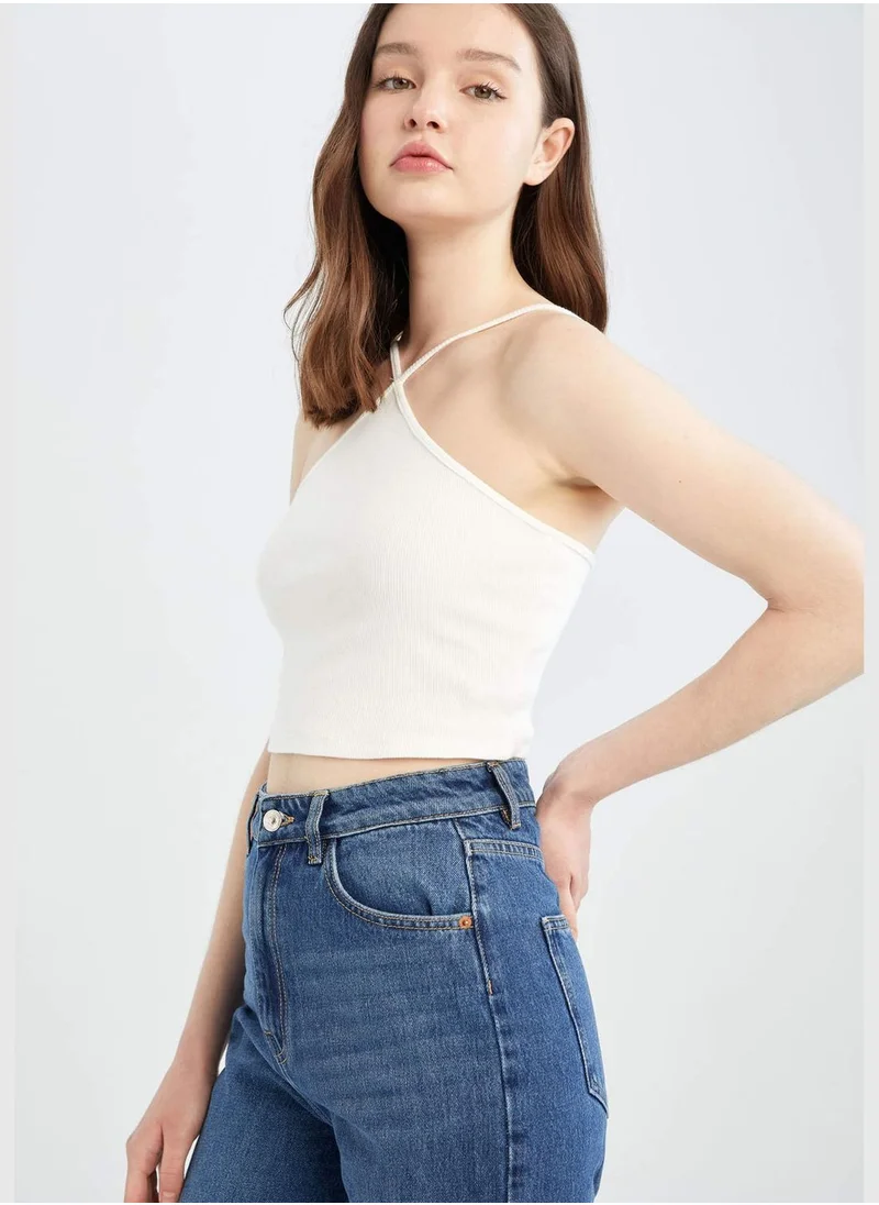 DeFacto Fitted Cross Strappy Camisole Vest