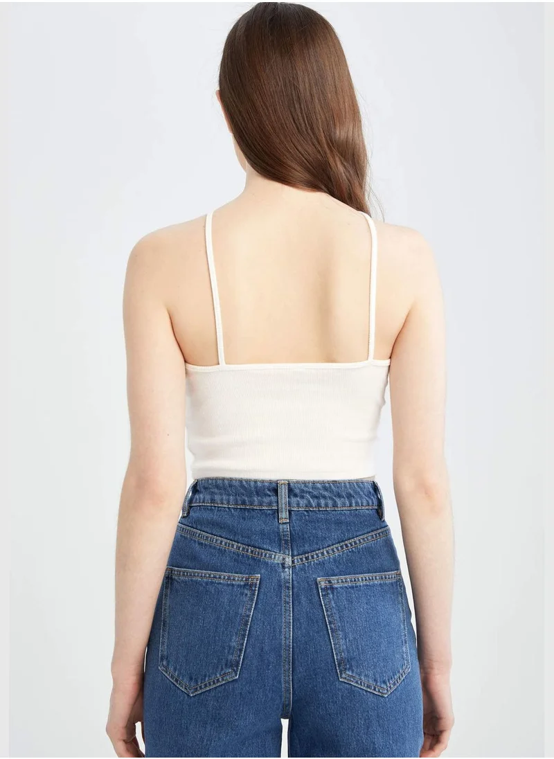 DeFacto Fitted Cross Strappy Camisole Vest