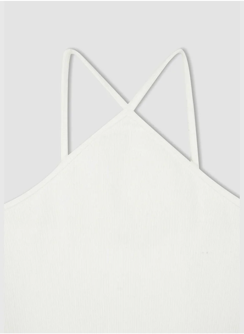 DeFacto Fitted Cross Strappy Camisole Vest