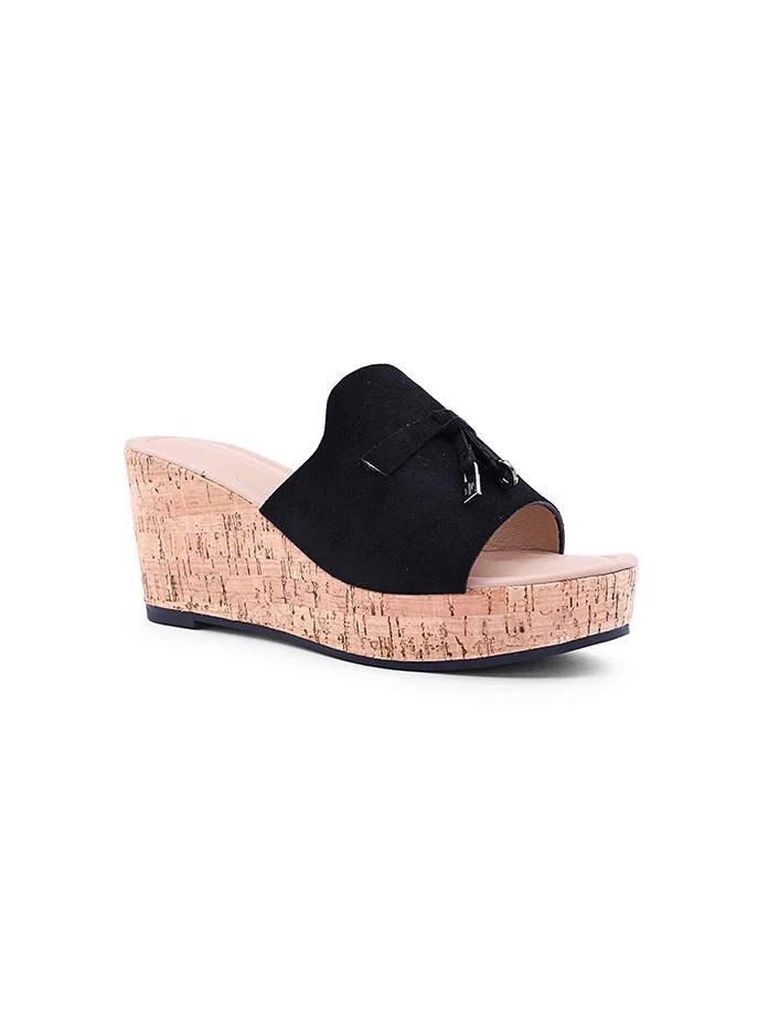 أيقون صنادل سهلة الارتداء مزينة بالكريستال