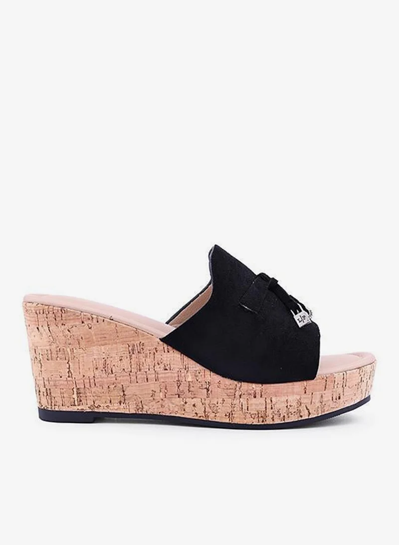 أيقون صنادل سهلة الارتداء مزينة بالكريستال