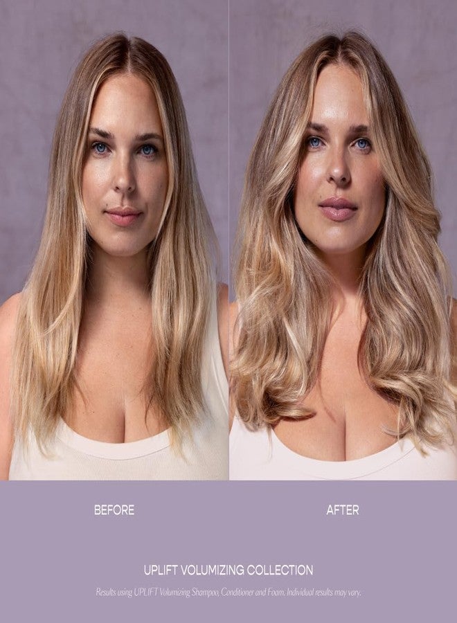 VEGAMOUR UPLIFT Volumizing Conditioner For fine, flat & thinning hair, Provides Volume & Resists Humidity, Non Sticky Formula, Bouncy Soft Hair - Image 4