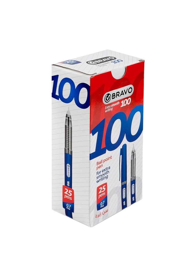 Bravo قلم حبر ساسكو برافو 100-25 - أزرق - Image 1