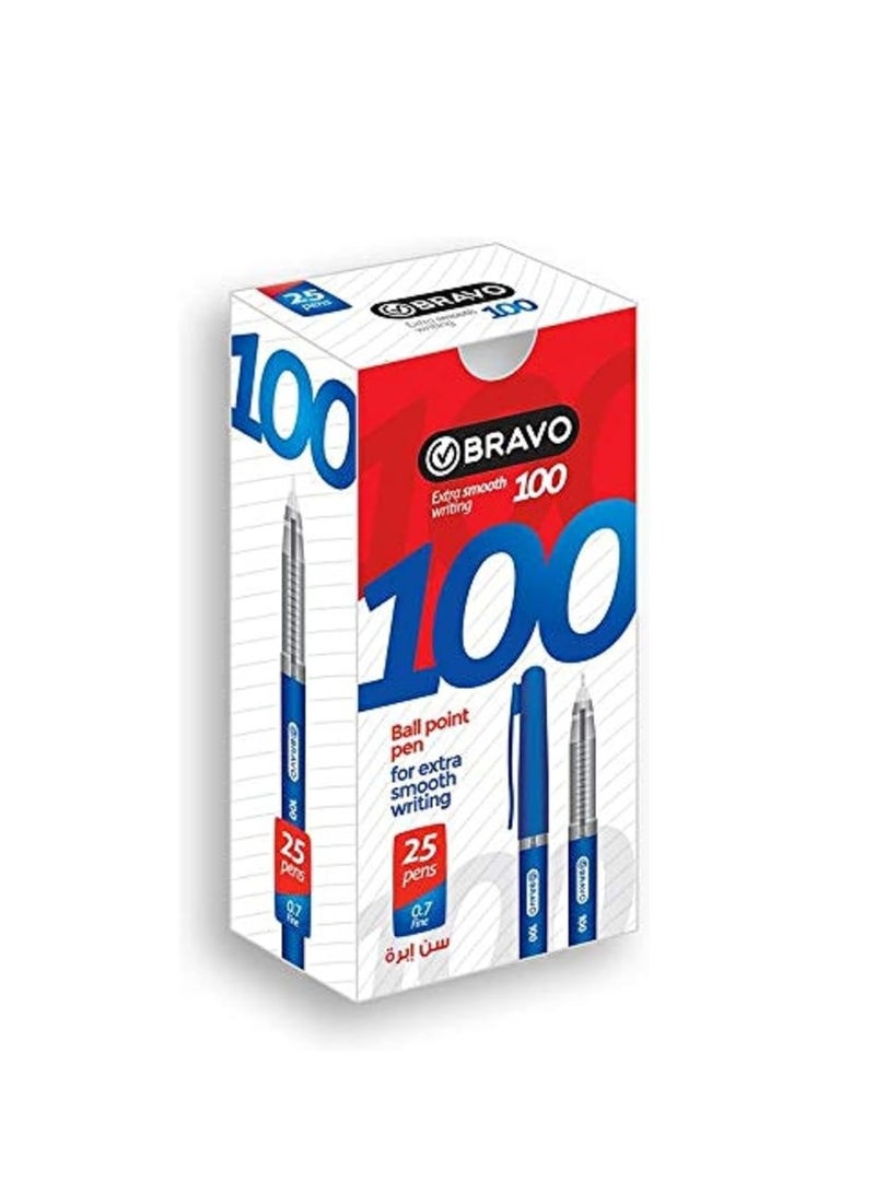 Bravo قلم حبر ساسكو برافو 100-25 - أزرق - Image 4