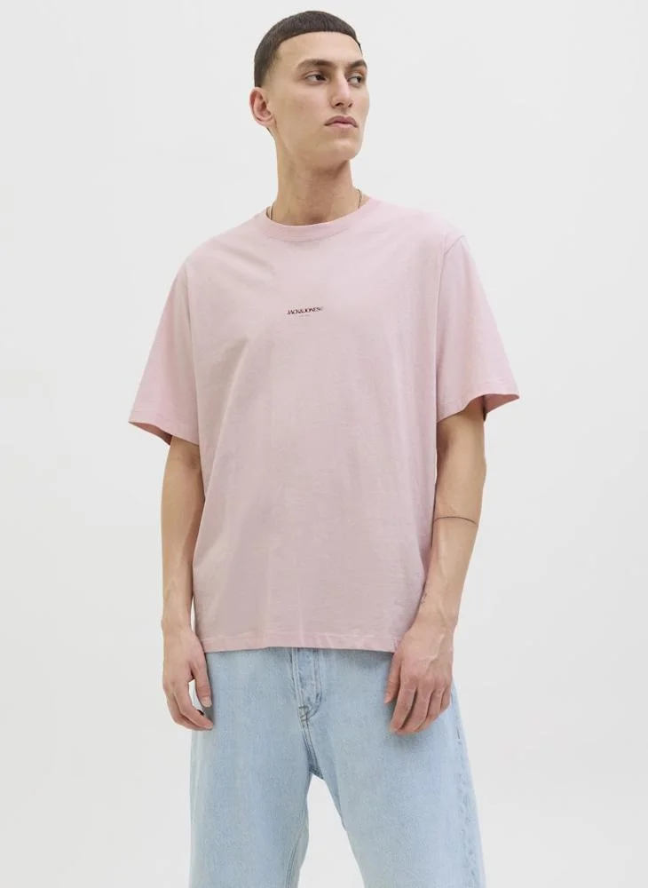 JACK & JONES Jortavira Poster Crew Neck T-Shirt