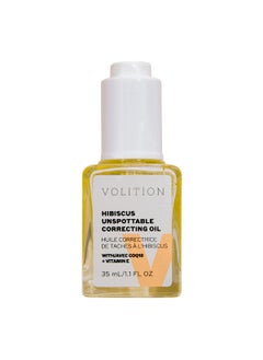 VOLITION Volition Beauty Hibiscus Unspottable Correcting Oil with CoQ10 & Vitamin E 35ml/1.1oz - Minimizes Look of Dark Spots, Soothes, Brightens 