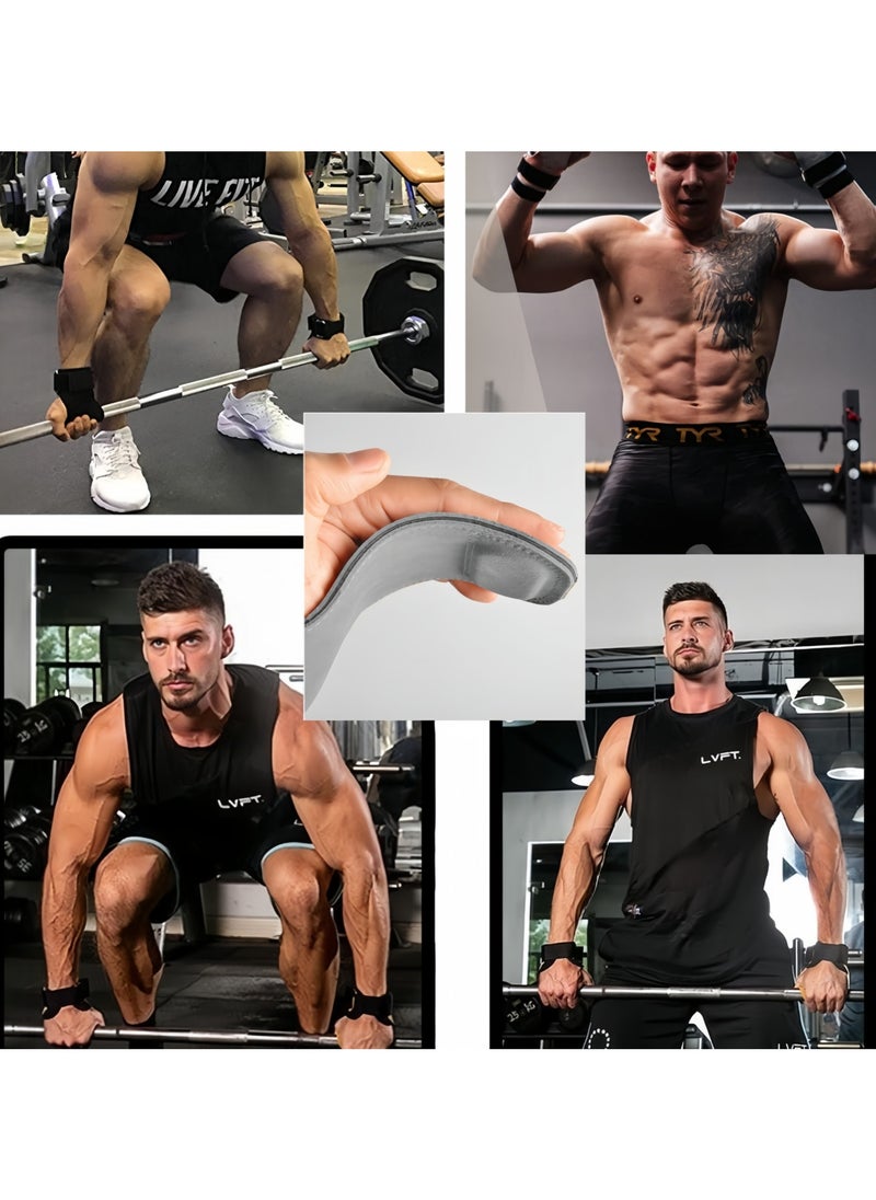 Workout Gym Gloves Heavy Duty Grips Gym Fitness Weight Lifting Gloves,Leather Hand Grips, Increased Protection and Comfort, Hand grips for Gymnastic, Cross Training, Pull ups, Weightlifting,