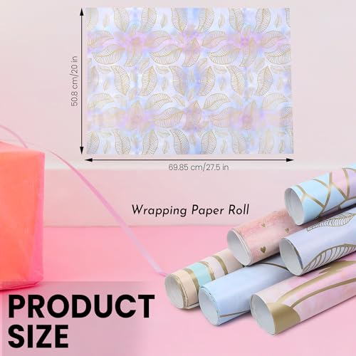 OFIXO Premium Design | Gift Wrapping Paper Sheets | Gift Wrap Roll for Packing, Birthday, Anniversary, Mix, Pack of 6 (Multicolor) - Image 2