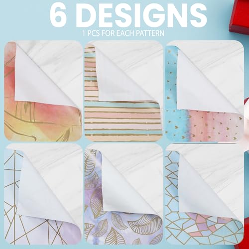 OFIXO Premium Design | Gift Wrapping Paper Sheets | Gift Wrap Roll for Packing, Birthday, Anniversary, Mix, Pack of 6 (Multicolor) - Image 3