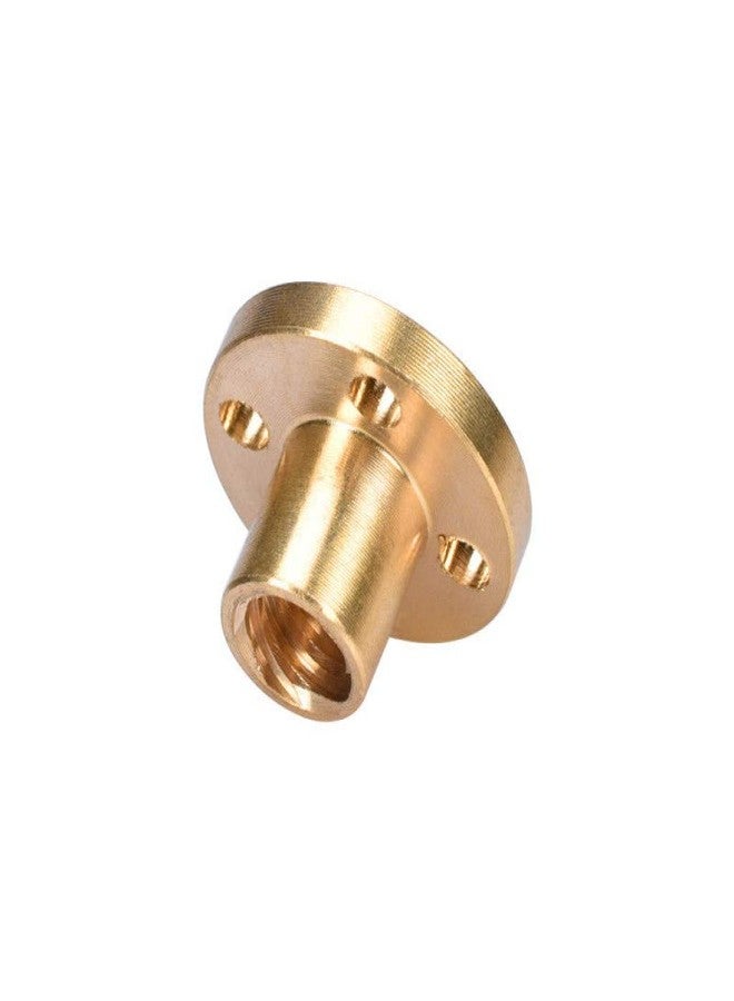 إنفينتو INVENTO قطعة واحدة 600 مم (0.6 متر) قضيب ملولب من الفولاذ المقاوم للصدأ SS304، مقاس M5، قطر خارجي 5 مم، مع صامولة M5، خطوة 0.8 مم، صامولة T نحاسية دائرية ذات حافة واحدة، مناسبة للطابعات ثلاثية الأبعاد والروبوتات CNC - Image 5