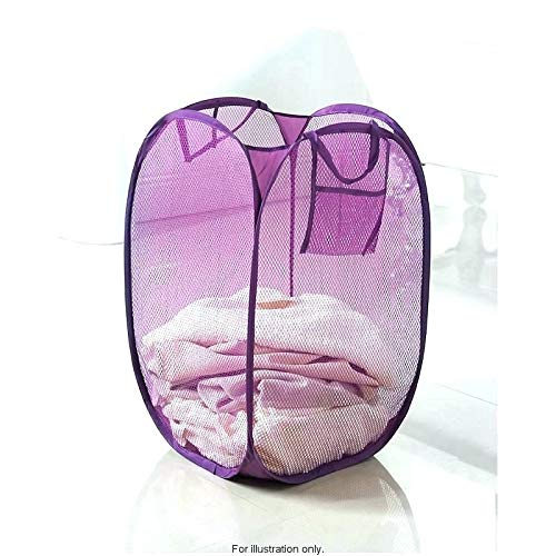 Kuber Industries Nylon Mesh Laundry Basket, 20Ltr (Multi)-CTKTC026032 - Image 2