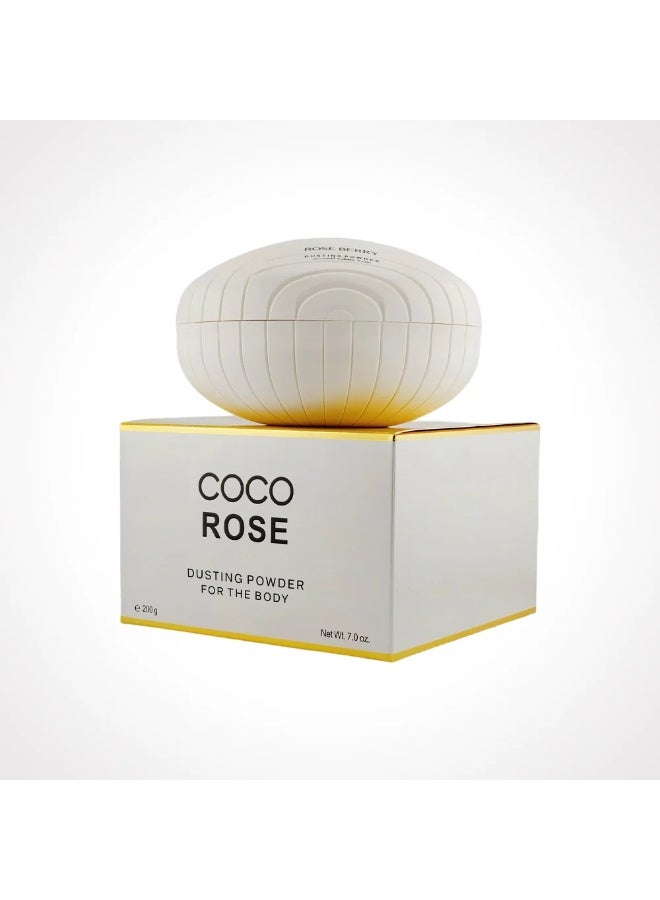 ROSE BERRY Coco Rose Dusting Powder For The Body 200g - Image 2