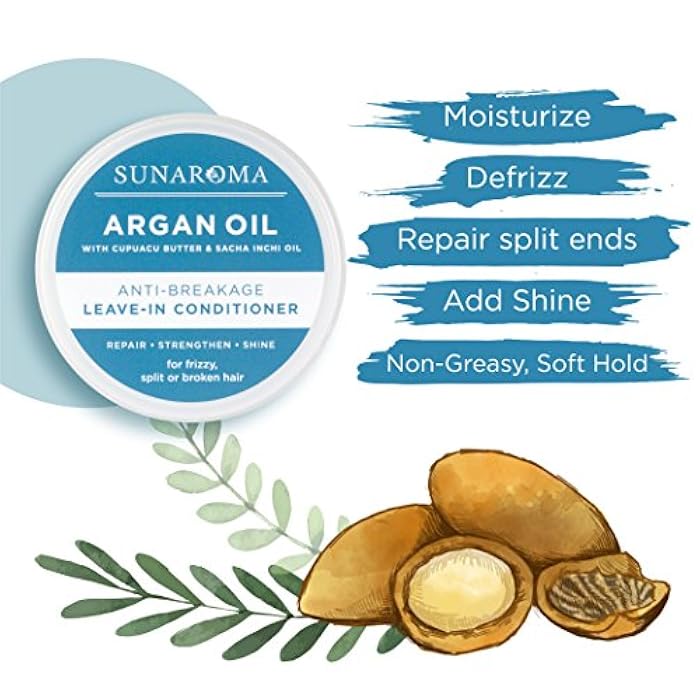 SUNAROMA Argan Oil Leave In Conditioner - Image 5