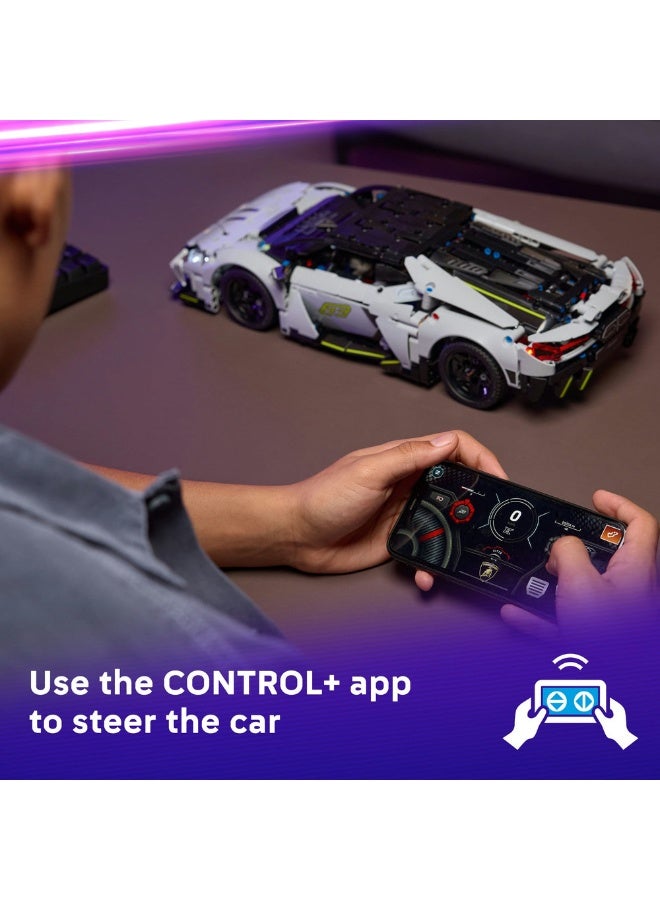 LEGO Technic Lamborghini Revuelto Super Sports Car Toy 42214 (Age 10+, 1135 Pieces) - Image 4